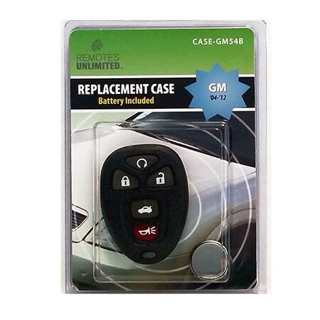 Remotes Unlimited Inc Gm 5 Button Repl Case CASE-GM54B